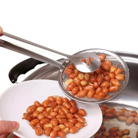 Gerich Multi-functional Filter Spoon with Clip Food Kitchen Oil-Frying Salad BBQ Filter Fried Food Spoon Tong 1 Pcs
Gerich Multi-functional Filter Spoon with Clip Food Kitchen Oil-Frying Salad BBQ Filter Fried Food Spoon Tong 1 Pcs