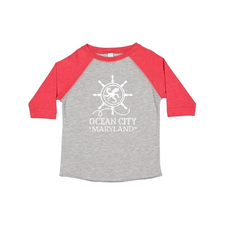 Inktastic Ocean City Maryland Vacation Gift Toddler Boy or Toddler Girl T-Shirt