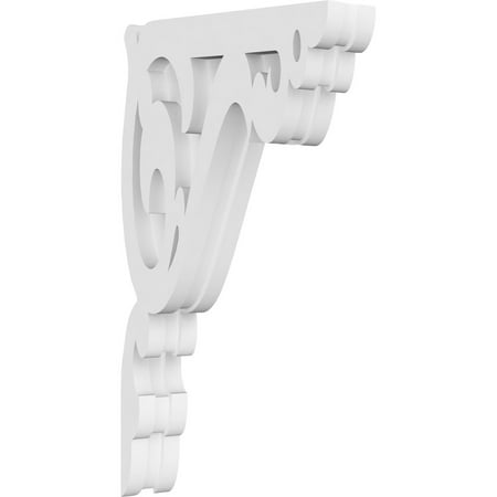 1 7/8 W x 7 1/2 D x 13 H Amber Architectural Grade PVC Corbel