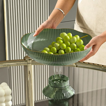 Vegetable Tray Vegetable Plate Plastic Filter Vegetable Basket Footed Vegetable Bowl Snack Kitchen Tool Suitable For All Kinds Of Vegetable Drainable
Vegetable Tray Vegetable Plate Plastic Filter Vegetable Basket Footed Vegetable Bowl Snack Kitchen Tool Suitable For All Kinds Of Vegetable Drainable
