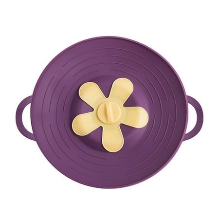 didaw Pot Cover Spill-proof Flower Petals Shape Silicone Foldable U-shape Boil Overflow Lid for Kitchen
didaw Pot Cover Spill-proof Flower Petals Shape Silicone Foldable U-shape Boil Overflow Lid for Kitchen