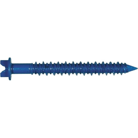 375295 Hex Washer Head Slotted Tapper Concrete Screw Anchor 1/4 x 2-1/4-Inch 100-Pack
375295 Hex Washer Head Slotted Tapper Concrete Screw Anchor 1/4 x 2-1/4-Inch 100-Pack