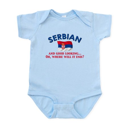 CafePress - Good Lkg Serbian 2 Infant Bodysuit - Baby Light Bodysuit Size Newborn - 24 Months
CafePress - Good Lkg Serbian 2 Infant Bodysuit - Baby Light Bodysuit Size Newborn - 24 Months