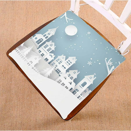 PKQWTM Winter Snow Urban Countryside Landscape City Village full moon Chair Pads Chair Mat Seat Cushion Chair Cushion Floor Cushion Size 18x18 inches
PKQWTM Winter Snow Urban Countryside Landscape City Village full moon Chair Pads Chair Mat Seat Cushion Chair Cushion Floor Cushion Size 18x18 inches