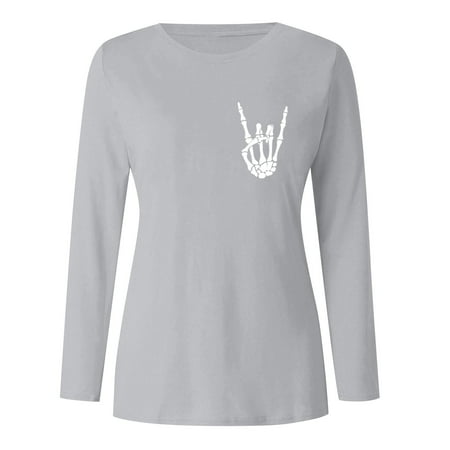 JDEFEG The Shirts Women s Print Fashion Soft Round Neck Loose Long Sleeve T Shirt Printed Plus Size Pajama Shirt Long Sleeve Shirts for Women Polyester Grey M
JDEFEG The Shirts Women s Print Fashion Soft Round Neck Loose Long Sleeve T Shirt Printed Plus Size Pajama Shirt Long Sleeve Shirts for Women Polyester Grey M