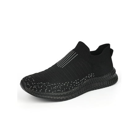 SIMANLAN Mens Running Shoe Knit Upper Walking Shoes Mesh Sock Sneakers Men Lightweight Trainers Slip On Flats Black 7.5
SIMANLAN Mens Running Shoe Knit Upper Walking Shoes Mesh Sock Sneakers Men Lightweight Trainers Slip On Flats Black 7.5