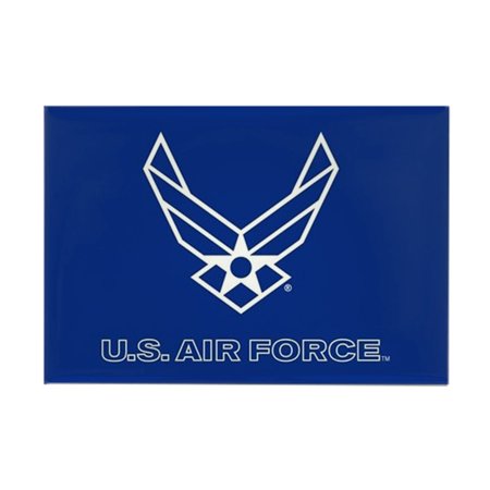 CafePress - U.S. Air Force Logo - Rectangle Magnet, 2"x3" Refrigerator Magnet