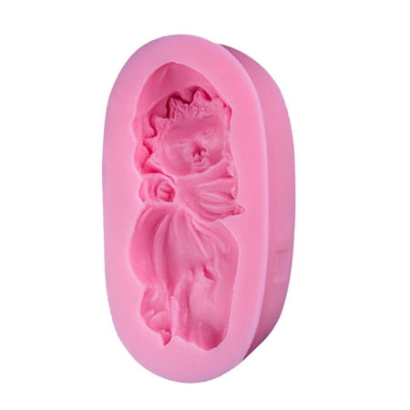Silicone Fondant Baking Mold DIY Decorating Tools Bakeware for Cake Pudding Jelly (Pink)
Silicone Fondant Baking Mold DIY Decorating Tools Bakeware for Cake Pudding Jelly (Pink)