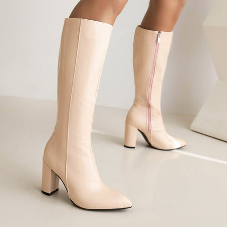 Christmas Ladies Autumn And Winter Fashion Handsome Solid Color Stone Pattern Square And Thick Heel Pointed Toe Comfortable Side Zipper Boots
Christmas Ladies Autumn And Winter Fashion Handsome Solid Color Stone Pattern Square And Thick Heel Pointed Toe Comfortable Side Zipper Boots