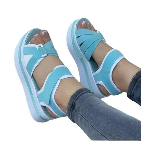 Wedges Sandals for Women Casual Comfortable Contrast Colors Platform Sandals Summer Beach Walking Dress Shoes
Wedges Sandals for Women Casual Comfortable Contrast Colors Platform Sandals Summer Beach Walking Dress Shoes