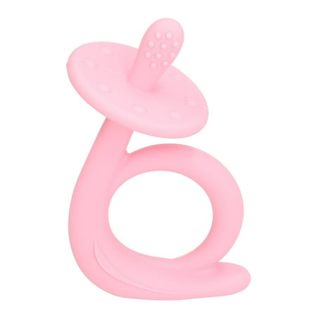 Silicone Baby Soft Comfortable Baby Teething Toys Flexibility With Handle For Infant For Paly Home Pink
Silicone Baby Soft Comfortable Baby Teething Toys Flexibility With Handle For Infant For Paly Home Pink