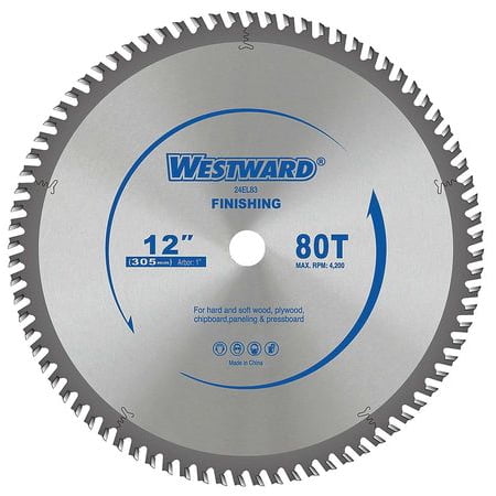 Westward 24EL83 Circular Saw Blades