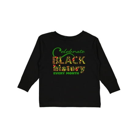 Inktastic Celebrate Black History Every Month Gift Toddler Boy or Toddler Girl Long Sleeve T-Shirt
Inktastic Celebrate Black History Every Month Gift Toddler Boy or Toddler Girl Long Sleeve T-Shirt