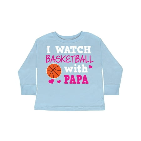 Inktastic I Watch Basketball with Papa Gift Toddler Boy or Toddler Girl Long Sleeve T-Shirt
Inktastic I Watch Basketball with Papa Gift Toddler Boy or Toddler Girl Long Sleeve T-Shirt