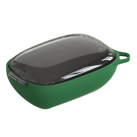 Farfi Peeler with Storage Compartment Hollow Design Sharp Blade Hangable Fruit Vegetable Planer for Dining Room (Dark Green)
Farfi Peeler with Storage Compartment Hollow Design Sharp Blade Hangable Fruit Vegetable Planer for Dining Room (Dark Green)