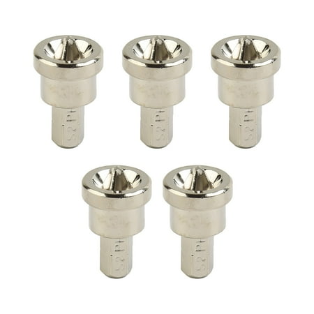 5Pcs Magnetic Positioning Screwdriver Bits 25/50mm Woodworking Screw Hex Shank