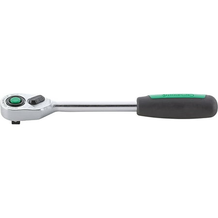 11111040 QuickRelease Reversible Ratchet Fine Tooth 1/4 inch Drive with 80 Teeth Non-Slip 2 Component Handle Length 153mm Made in Germany
11111040 QuickRelease Reversible Ratchet Fine Tooth 1/4 inch Drive with 80 Teeth Non-Slip 2 Component Handle Length 153mm Made in Germany
