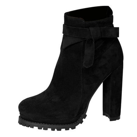 Women Bootiez Super High Heel Casual Lightweight Bowknot Bootie Solid Color Pointed Side Zip Ankle Boots Black Boots women size 5.5
Women Bootiez Super High Heel Casual Lightweight Bowknot Bootie Solid Color Pointed Side Zip Ankle Boots Black Boots women size 5.5
