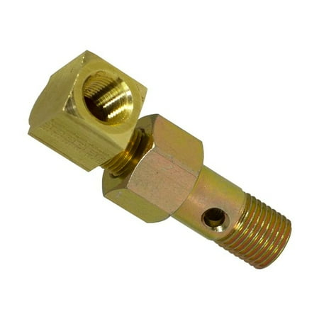 GlowShift Honda Fuel Pressure Banjo Bolt Adapter