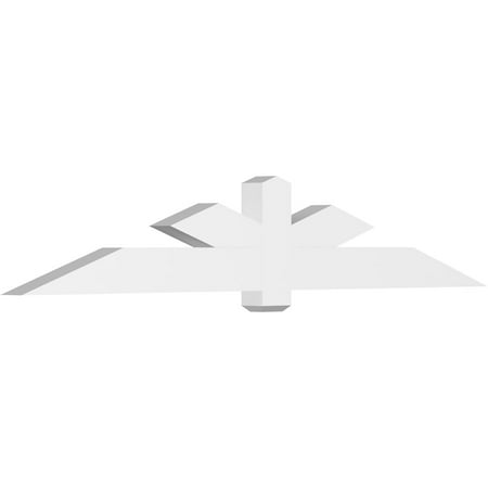 96 W x 16 H x 4 D x 6 F 4/12 Pitch Kennewick Architectural Grade PVC Gable Bracket
96 W x 16 H x 4 D x 6 F 4/12 Pitch Kennewick Architectural Grade PVC Gable Bracket