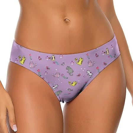 Cute Cat Little Bird Women s Thongs Sexy T Back G-Strings Panties Underwear Panty
Cute Cat Little Bird Women s Thongs Sexy T Back G-Strings Panties Underwear Panty