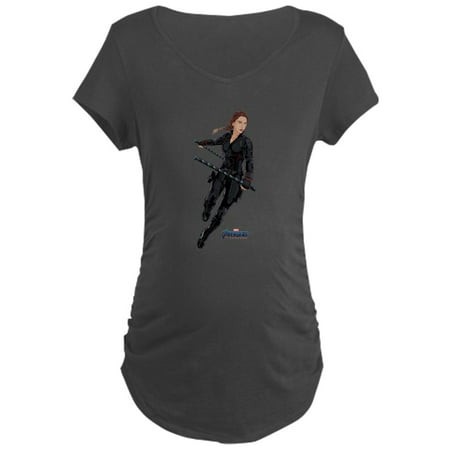 CafePress - Black Widow Maternity Dark T Shirt - Maternity Dark T-Shirt