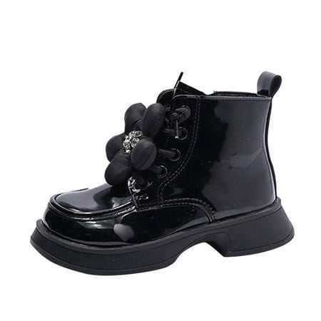 Fashion Winter Children Boots Boys Girls Square Toe Flat Bottom Non-Slip Solid Color Flower Side Zipper Warm Comfort
Fashion Winter Children Boots Boys Girls Square Toe Flat Bottom Non-Slip Solid Color Flower Side Zipper Warm Comfort