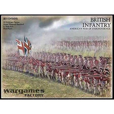 UPC 855739004702 product image for Wargame Factory HM004 Amer War Of Independence British - 30 | upcitemdb.com