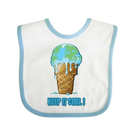 Inktastic Keep It Cool Melting Earth Ice Cream Cone Gift Baby Boy or Baby Girl Bib
Inktastic Keep It Cool Melting Earth Ice Cream Cone Gift Baby Boy or Baby Girl Bib