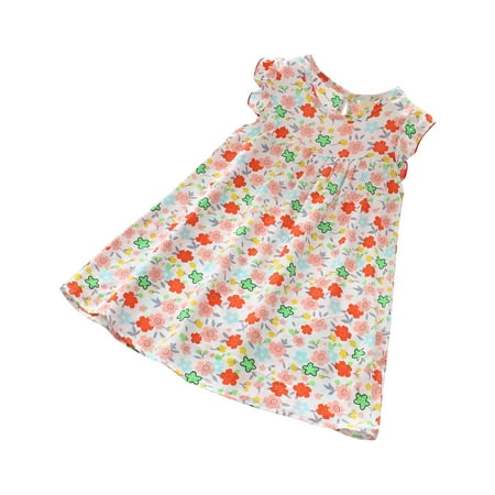 DTBPRQ Toddler Baby Girl Floral Casual Dress Flutter Sleeve Princess Dress Flower Print Sundress Kids Summer Outfit Clothes
DTBPRQ Toddler Baby Girl Floral Casual Dress Flutter Sleeve Princess Dress Flower Print Sundress Kids Summer Outfit Clothes
