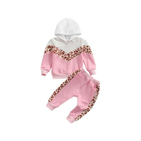 Sunisery 2PCS Toddler Baby Girl Leopard Clothing Hoodie Long Sleeve Sweatshirt Pants Fall Winter Outfits Pink 3-4 Years
Sunisery 2PCS Toddler Baby Girl Leopard Clothing Hoodie Long Sleeve Sweatshirt Pants Fall Winter Outfits Pink 3-4 Years