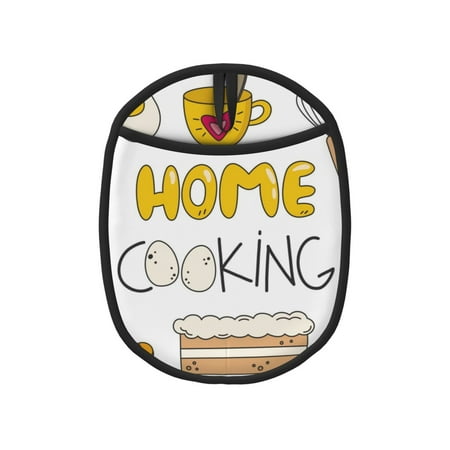 Lukts Home Cooking Print Silicone Pot Mat Mitten With Hanging Loop Heat Resistant Oven Mitts Non-Slip Bbq Baking Smoking Potholders
Lukts Home Cooking Print Silicone Pot Mat Mitten With Hanging Loop Heat Resistant Oven Mitts Non-Slip Bbq Baking Smoking Potholders