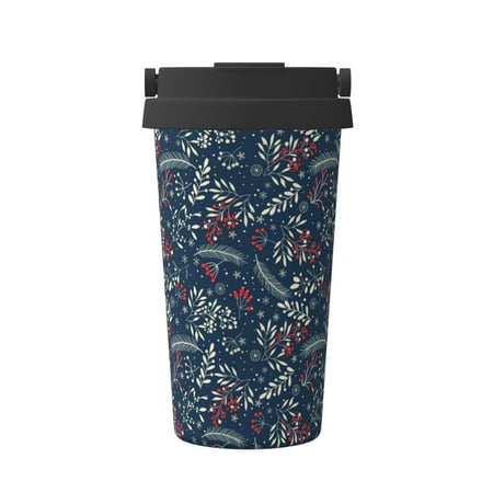 Matuu Leaves Snowflakes for Insulated Coffee Mug Reusable Travel Coffee Cup Spill Proof 16oz Stainless Steel Coffee Cups for Hot/Ice Coffee Tea
Matuu Leaves Snowflakes for Insulated Coffee Mug Reusable Travel Coffee Cup Spill Proof 16oz Stainless Steel Coffee Cups for Hot/Ice Coffee Tea