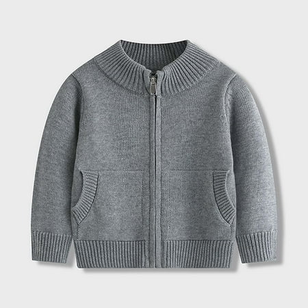 CaComMARK PI Boys Girls Cardigan Clearance Children s Knit Sweater Fall Winter New Handsome Boys Knitted Cardigan Tops Children s Jacket 6 Years Gray
CaComMARK PI Boys Girls Cardigan Clearance Children s Knit Sweater Fall Winter New Handsome Boys Knitted Cardigan Tops Children s Jacket 6 Years Gray
