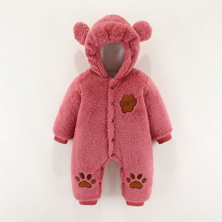 Hunpta Infant Newborn Baby Boys Girls Long Sleeve Cute Cartoon Fleece Patchwork Bear Ears Hooded Romper Jumpsuit Outfit Clothes Coat
Hunpta Infant Newborn Baby Boys Girls Long Sleeve Cute Cartoon Fleece Patchwork Bear Ears Hooded Romper Jumpsuit Outfit Clothes Coat