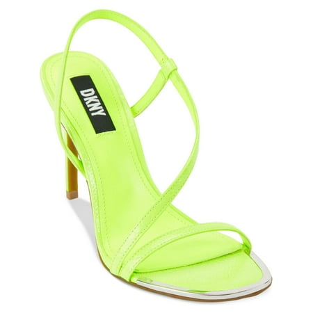 DKNY Womens Danielle Patent Dressy Slingback Sandals