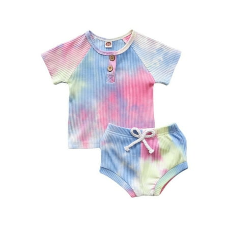Baby Summer Baby Unisex Boy Girl Colorful Ribbed Short Sleeve TShirts Tops Shorts Sets
Baby Summer Baby Unisex Boy Girl Colorful Ribbed Short Sleeve TShirts Tops Shorts Sets