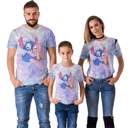 Cartoon T Shirt Lilo & Stitch Printed Regular Fit Casual Short Sleeve O-Neck Summer T Shirt for Adult Kids
Cartoon T Shirt Lilo & Stitch Printed Regular Fit Casual Short Sleeve O-Neck Summer T Shirt for Adult Kids