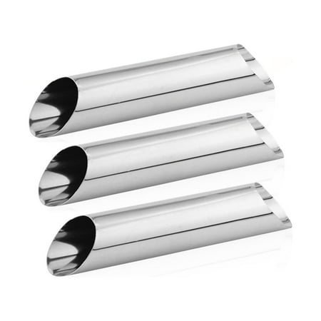 3PCS Stainless Steel Cylindrical Shaped Cannoli Forms Pastry Molds Mini Cannoli Tubes
3PCS Stainless Steel Cylindrical Shaped Cannoli Forms Pastry Molds Mini Cannoli Tubes