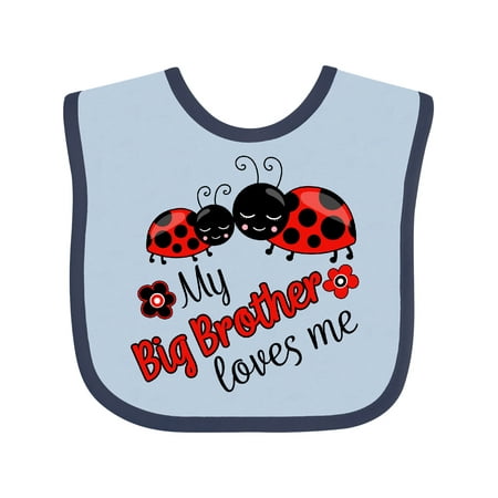 Inktastic My Big Brother Loves Me with Cute Ladybugs Gift Baby Boy or Baby Girl Bib
Inktastic My Big Brother Loves Me with Cute Ladybugs Gift Baby Boy or Baby Girl Bib