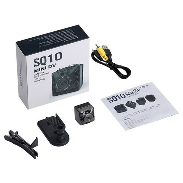 SQ10 Black Mini Camera Support MINI 8 Pin USB Full HD 1080P Night Vision Camcorder Motion DVR Micro Camera Sport DV Video Cam with Original Box Packing