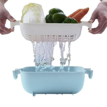 Famure Fruit Washer Strainer Kitchen Strainer Bowl and Colander Set Multifunction Kitchen Colander and Bowl Set for Food Cleaning Double Drain Basket Bowl with Handle accepted
Famure Fruit Washer Strainer Kitchen Strainer Bowl and Colander Set Multifunction Kitchen Colander and Bowl Set for Food Cleaning Double Drain Basket Bowl with Handle accepted