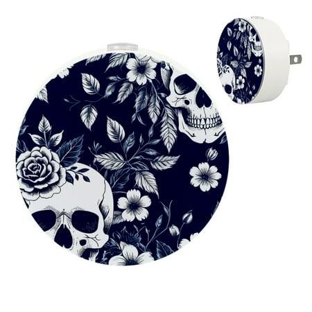 Night Light Night Lights Plug into Wall Dusk to Dawn Sensor White Led Night Light 2 Pack Nightlight for Bedroom Bathroom Hallway Kitchen Skull Flower Retro
Night Light Night Lights Plug into Wall Dusk to Dawn Sensor White Led Night Light 2 Pack Nightlight for Bedroom Bathroom Hallway Kitchen Skull Flower Retro