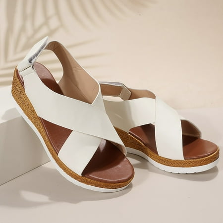 Vedolay Cushionaire Sandals Women Sandals Women Dressy Summer Flat Arch Support Wide Width Orthopedic Slide Shoes White 8.5
Vedolay Cushionaire Sandals Women Sandals Women Dressy Summer Flat Arch Support Wide Width Orthopedic Slide Shoes White 8.5