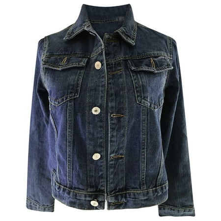 jsaierl Women s Button Down Jean Jacket Regular Fit Long Sleeve Stretch Denim Jackets Coat with Pockets
jsaierl Women s Button Down Jean Jacket Regular Fit Long Sleeve Stretch Denim Jackets Coat with Pockets