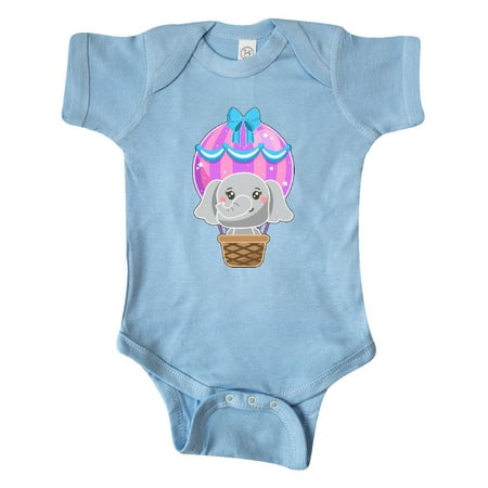 Inktastic Cute Baby Elephant in a Pink Hot Air Balloon Gift Baby Boy or Baby Girl Bodysuit
Inktastic Cute Baby Elephant in a Pink Hot Air Balloon Gift Baby Boy or Baby Girl Bodysuit