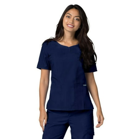 Adar Universal Scrubs For Women - V-Neck Scrub Top
