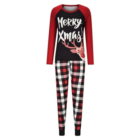 kcdigr Merry Christmas Family Pajamas Matching Sets Fashion Plaid Cute Moose Printed Top Pants Family Matching Pajamas Set
kcdigr Merry Christmas Family Pajamas Matching Sets Fashion Plaid Cute Moose Printed Top Pants Family Matching Pajamas Set
