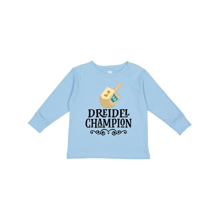Inktastic Hanukkah Dreidel Champion Gift Toddler Boy or Toddler Girl Long Sleeve T-Shirt
Inktastic Hanukkah Dreidel Champion Gift Toddler Boy or Toddler Girl Long Sleeve T-Shirt
