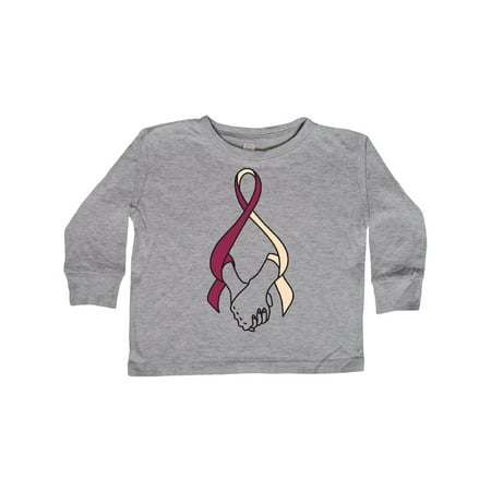Inktastic Hands Holding Awareness Ribbon- Head and Neck Cancer Gift Toddler Boy or Toddler Girl Long Sleeve T-Shirt
Inktastic Hands Holding Awareness Ribbon- Head and Neck Cancer Gift Toddler Boy or Toddler Girl Long Sleeve T-Shirt